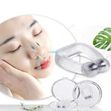 Hot Sale Adjustable Medical Silicone Magnetic Anti Snoring Nose Clip Snore Stopper for Man and Woman