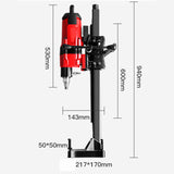 New high-power professional engineering air-conditioning hydropower rig drilling tripod rhinestone