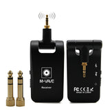 M-Vave Wp-5 Wireless 2.4Ghz Guitar System Rechargeable Audio Transmitter Receiver Stereo 2 In 1 Plugs 6 Channels Guitar Wireless