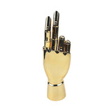 1PCS Right Hand Hand Mannequin Electroplated Model Clothing Shop Window Jewelry Display Women Gloves Jewelry Model Stand