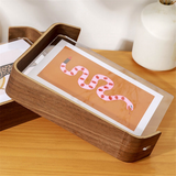 Acrylic Wood Herbarium Nordic Picture Frame for Wedding Photocard Display Stand Table Deco A