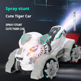 Tiger Drift spray Racing Lights High Speed Music 2.4g Remote Control Children's Electric Toy Car