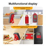 Smart Meat Digital Wireless Dual Probes Instant Read Magnetic Food Thermometer APP Control with Timing Alarm