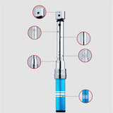 Adjustable Wrench, 5 to 30 Nm 30mm Open End Torque Wrench for HVAC Mini-Split and Refrigeration Systems, 5-30NM