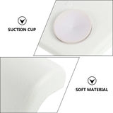 1 Pillow with Suction Cups PU Bath Pillows and Neck Support Cushion for Bathroom Bathtub