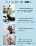 New Face Lifting Body Massager Diamond Radio Frequency Microcurrent Golden Finger EMS Beauty hine Gravitational