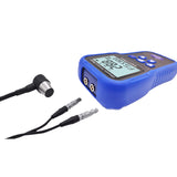 Measuring Range 1.2~ 220mm ( steel ) Glass Plastic Pipe Valve Thickness TECMAN TM130D Ultrasonic Thickness Gauge