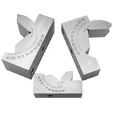 Adjustable High Precision Alloy Steel Pad Gauge Grinder Milg hine Angle Block Ruler AP30