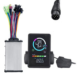 M7C-2 Electric Display 24V-60V+36V 350W Sine Wave Controller Scooter LCD Panel For Mountain E Bike