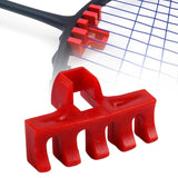 Badminton Stringing Racquet Spreader Protector Lightweight Maintenance Silicone Flexible Racket High Pounds Load Adapter