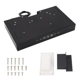 Stove Vent 12V Cooking Range Hood 3 Speed Adjustable with Touchable Screen LED Light for RV Camper Kitchen