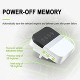 4-Way Induction Area Doorbell -- Solar Transmitter + Door Bell Receiver 100V-240V Wide Voltage Home Driveway Alarm Infrared