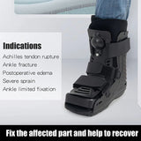 Adjustable Medical Short Boot-Air Cam Walker Fracture Boot-For Ankle Sprain Orthopedic Rehabilitation Walking Boot Brace
