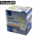 Punch Card Clock With Battery Office Staffs Attendance Electronic Time Recorder for Students