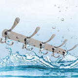 Hooks Wall-Mounted Hook Rack Bedroom Hanger Wall Mounted Racks For Coat Hat Towel Bathroom