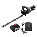 21 Inch Dual-Action Blade Grass Cordless 21V Battery Bush Electric Hedge Trimmer for Pruning