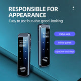 Q55 Pen Digital Voice Recorder with Screen Speaker 8GB/32GB/64GB Activated Dictaphone Audio Recording Noise Reduce MP3 Player