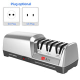 TAIDEA TG2302 Electric Knife Sharpener - 15 and 20 Degrees, 3-Stage System, Stainless Steel for Kitchen Knives