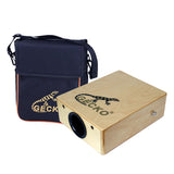 C-68B Cajon Box Drum Flat Hand Drum Hand Percussion Cajon Box Drum with Drum Bag Drum Strap 5-Drum Kit Percussion Instrument