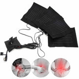 USB Electric Cloth Warming Heated Clothes Vest Jacket Pads Heater Sheet Shoes Socks Warmer Pad Fiber Safety Heating