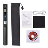 iScan Portable Mini Handheld Document Book JPG and PDF Format 300/600/900 DPI A4 Wireless Scanner