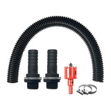 1Set 1.25 Inch Water Butt Connection Set Rain Butt Connection For Rain Butt Stainless Steel