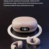 Ear Clip Type Non-In-Ear Wireless Digital Display Bluetooth Headset Game Painless Wearing Super Long Lasting Sports Headset