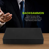 - Classic 14.75 Inch Sets Adults Board for Antique Backgammon Family Game Set