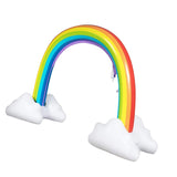 Inflatable Rainbow PVC Lawn Sprinkler Bridge - For Outdoor Fun