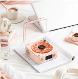 Mini Retro White Noise BT Portable Vintage Sleep Aid Music Speaker Subwoofer with RGB Light Lamp Support TF Card