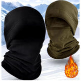 Winter Warm Headcover Sports Outdoor Home Bike Mountaineering Mask Neck Protector Cap Scarf Set Accessories