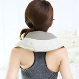 Cervical Massage shawls with Heat Deep Kneading Shoulders Legs Foot Full Body Portable Electric Massager Home Office