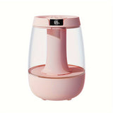 1pc, 101.44oz Cool Mist Humidifier With Double Spray Head, Bedroom Night Light Humidifier, For Home Nursery Plant Humidifier