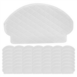 50 Pack Disposable Mopping Pads Compatible for Deebot N7 T5 920 / OZMO 950 Robot Vacuum Cleaner