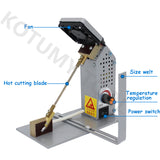 220V Cutter Electronic Hot hine Temperature Adjustable Rope Band Manual Cut Lace Ribbon Cutting Scissor