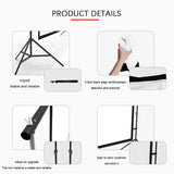 Projector Stand 100/120in Portable Projection 16:9 4K HD Rear Front Projections Movies Screen with Carry Bag