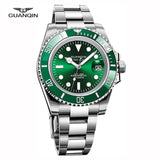 GUANQIN NH35A Movement Business Fashion Military Men's Watch Mechanical Automatic Watch 100M Waterproof Sports Sapphire 2023 NEW