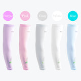 Golf/Cycg/Bike Overshoe 360 Degrees Sunscreen Anti-UV Anti-Wrinkle Hard Wearing,Ice-Cold Breathable Arm Sleeve