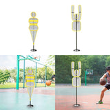 Training Equipment Dummy Defender Auxiliary Tool Obstacle for Soccer Football Volleyball Basketball Jumpshots