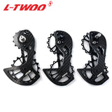 LTWOO UT Bicycle Ceramic Bearing Carbon fiber Jockey Pulley Set Rear Derailleurs Guide Wheel Ultegra DURA ACE / 105