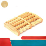 Portable Roller Foot Wood Massage Point Rubbing Reflexology Pressure Relief Massager Spa Anti Cellulite Care Tools