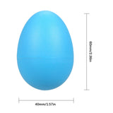 12Pcs Shakers Instruments Percussion Kids Toys Plastic Easter Egg Shaker for Education Musical Learning