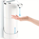 1pc Automatic Liquid Soap Dispenser, Touchless Hand Sanitizer Lotion Dispenser Machine, Intelligent Sensor Lotion Dispenser Soap Dispenser, 5 Modes Adjustable Lotion Container For Bathroom, Bathroom Accessories
