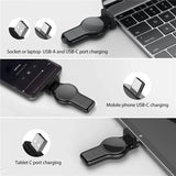 NEW in 1 Magnetic Wireless Charger Portable Type-C USB Interface for Apple Watch iWatch 8 7 6 5 SE 4 3 2 Fast Charging