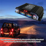 1600W Power HiFi Sound Amplifier Digital 4 Channel Audio Amplifier Bluetooth Karaoke Player FM Radio Support Remote Control