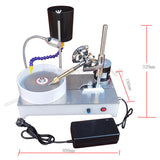 2800RPM Gemstone Grinding Faceting Faceted Jewelry Polishing Polisher Flat Grinder Lapidary hine 120W