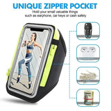 Outdoor Fiess Arm Mobile Phone Bag Card Headphone Storage for IPhone 14 Pro Max Samsung Xiaomi Running Accessories