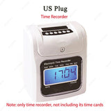 Electronic Employee Clock Attendance hine or Card Recorder Time Recording for Office Factory Warehouse