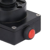 Underwater Thruster Wired Controller Waterproof PWM Wired Cruise Remote Control for Dual Motor Forward Backward Turn Black