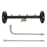 Under Carriage Surface Multifunctional Nozzle Cleaner With 2 Pcs Extension Wand